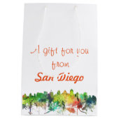 SAN DIEGO SKYLINE SP - MEDIUM CADEAUZAKJE (Achterkant)