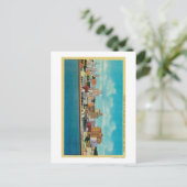 San Diego Skyline uit de BaySan Diego, CA Briefkaart (Staand voorkant)