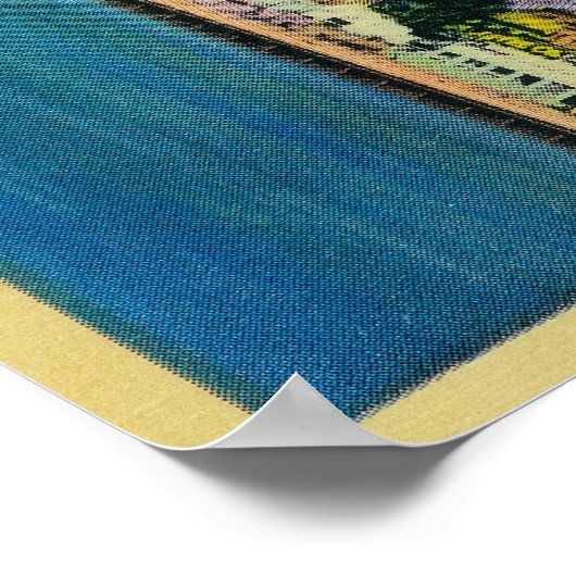 San Diego Skyline uit de BaySan Diego, CA Poster (Hoek)