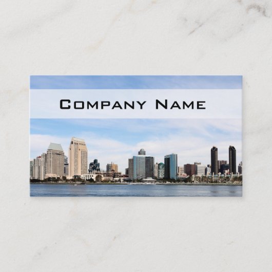 San Diego Skyline Visitekaartje (Voorkant)