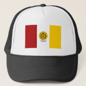 San Diego stad Californië Vlag symbool Verenigde S Trucker Pet (Voorkant)