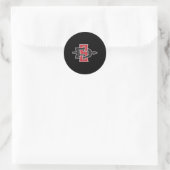 San Diego State Aztecs-pictogram Ronde Sticker (Tas)