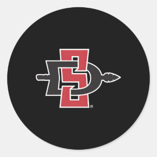 San Diego State Aztecs-pictogram Ronde Sticker
