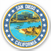 San Diego Sticker (Voorkant)