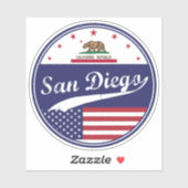 San Diego Sticker (Vel)