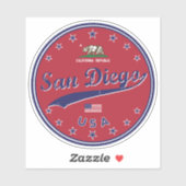 San Diego Sticker (Vel)