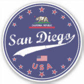 San Diego Sticker (Voorkant)