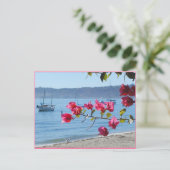 San Diego strand Briefkaart (Staand voorkant)