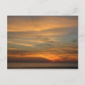 San Diego Sunset Briefkaart (Voorkant)