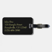 San Diego Sunset I California Seascape Bagagelabel (Achterkant horizontaal)