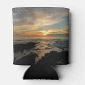 San Diego Sunset I California Seascape Blikjeskoeler (Achterkant)