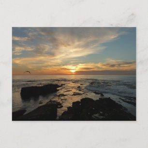San Diego Sunset I California Seascape Briefkaart