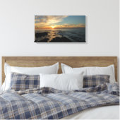 San Diego Sunset I California Seascape Canvas Afdruk (Insitu (Slaapkamer))