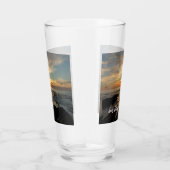 San Diego Sunset I California Seascape Glas (Rechts)