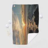 San Diego Sunset I California Seascape Golfhanddoek (Insitu)