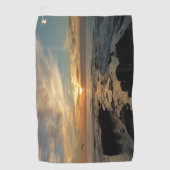 San Diego Sunset I California Seascape Golfhanddoek (Voorkant)