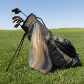 San Diego Sunset I California Seascape Golfhanddoek (Groen)