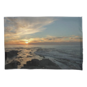 San Diego Sunset I California Seascape Kussensloop