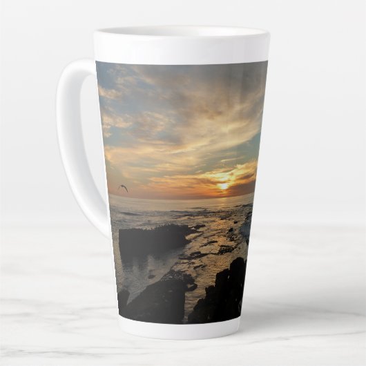 San Diego Sunset I California Seascape Latte Mok (Linkerhoek)