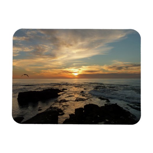 San Diego Sunset I California Seascape Magneet (Horizontaal)