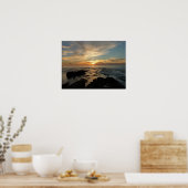 San Diego Sunset I California Seascape Poster (Keuken)