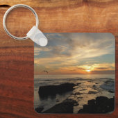 San Diego Sunset I California Seascape Sleutelhanger (Voorkant)