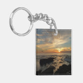 San Diego Sunset I California Seascape Sleutelhanger (Voorkant Links)