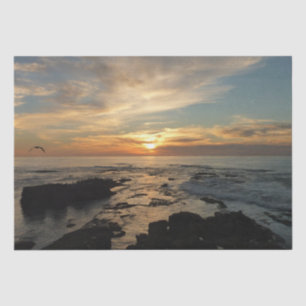 San Diego Sunset I California Seascape Tissuepapier