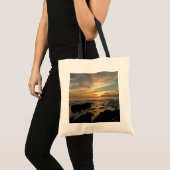 San Diego Sunset I California Seascape Tote Bag (Voorkant (product))