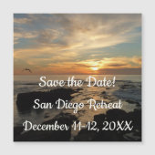 San Diego Sunset I Save the Date (Voorkant)
