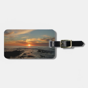 San Diego Sunset II California Seascape Bagagelabel
