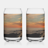 San Diego Sunset II California Seascape Blikvorm Glas (Voorkant)