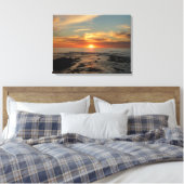San Diego Sunset II California Seascape Canvas Afdruk (Insitu (Slaapkamer))