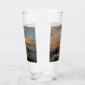 San Diego Sunset II California Seascape Glas (Rechts)
