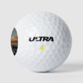San Diego Sunset II California Seascape Golfballen (Logo)
