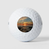 San Diego Sunset II California Seascape Golfballen (Voorkant)