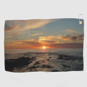 San Diego Sunset II California Seascape Golfhanddoek