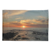 San Diego Sunset II California Seascape Kussensloop (Achterkant)