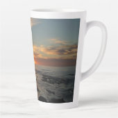 San Diego Sunset II California Seascape Latte Mok (Rechts)