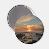 San Diego Sunset II California Seascape Magneet (Voorkant / Achterkant)