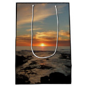 San Diego Sunset II California Seascape Medium Cadeauzakje (Achterkant)