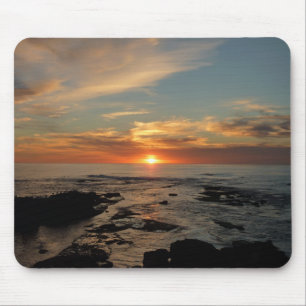 San Diego Sunset II California Seascape Muismat