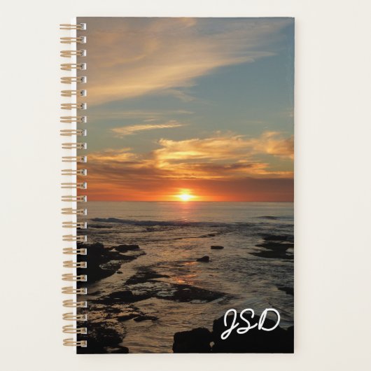 San Diego Sunset II California Seascape Planner (Voorkant)