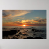 San Diego Sunset II California Seascape Poster (Voorkant)