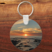 San Diego Sunset II California Seascape Sleutelhanger (Voorkant)