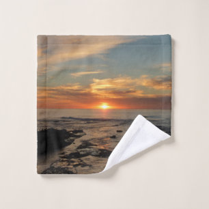 San Diego Sunset II California Seascape Washandje