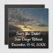 San Diego Sunset III Stunning California Landschap (Voorkant / Achterkant)