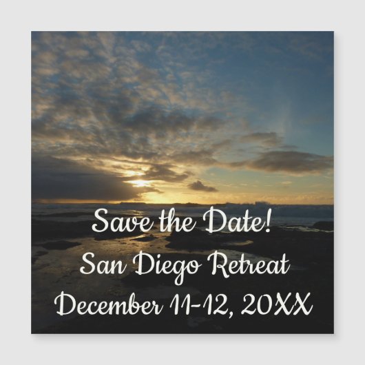 San Diego Sunset III Stunning California Landschap (Voorkant)