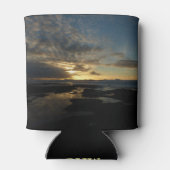 San Diego Sunset III Stunning California Landschap Blikjeskoeler (Achterkant)