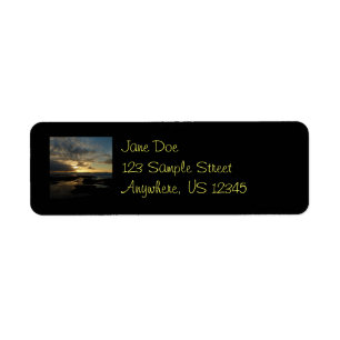 San Diego Sunset III Stunning California Landschap Etiket